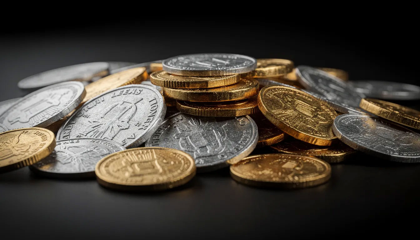 Gold and silver coins, which need good records to maximize your gold profits